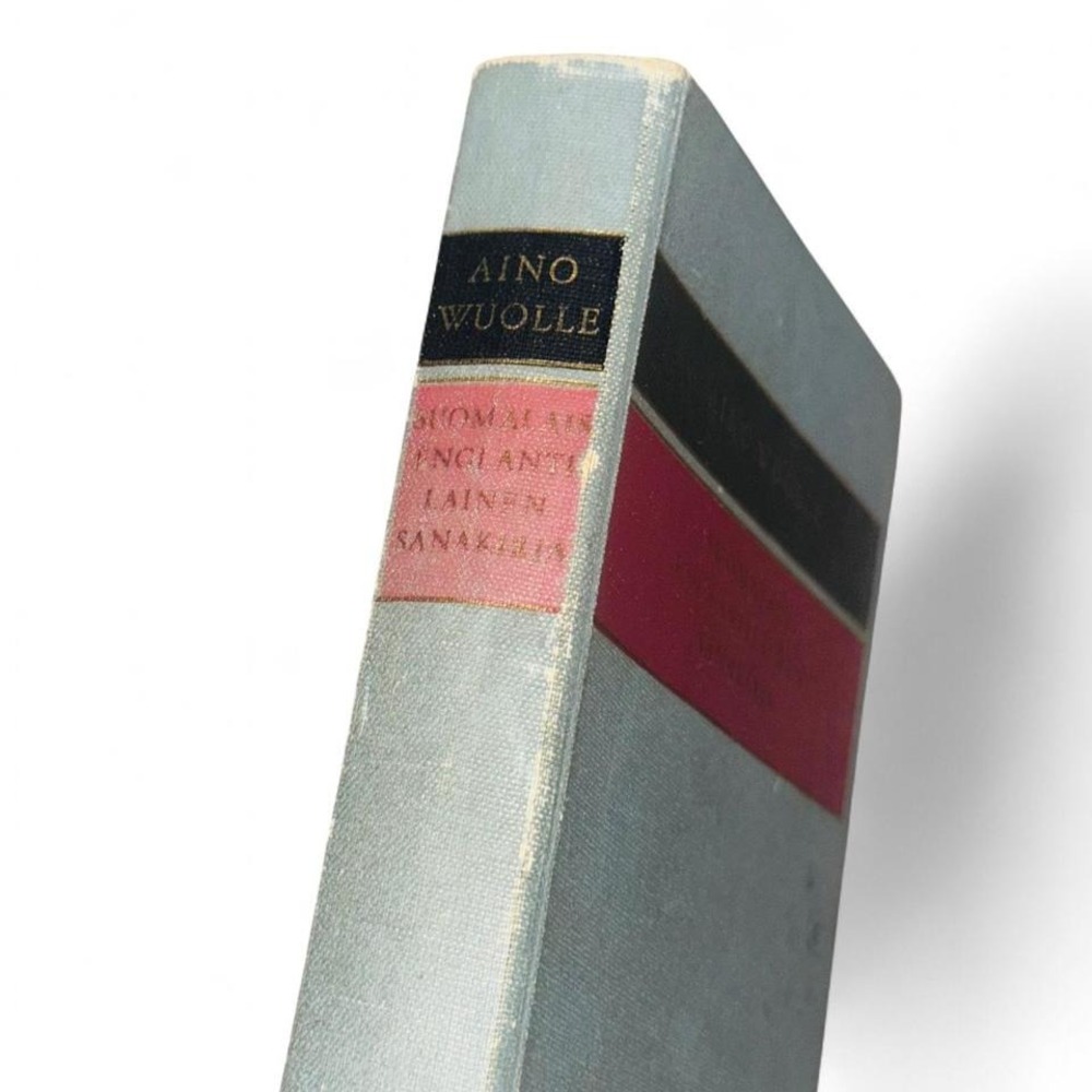 Vintage Finnich English Translation Dictionary by Aino Wuolle